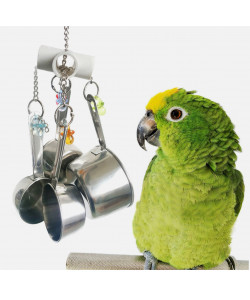 Pan Clacker Parrot Toy